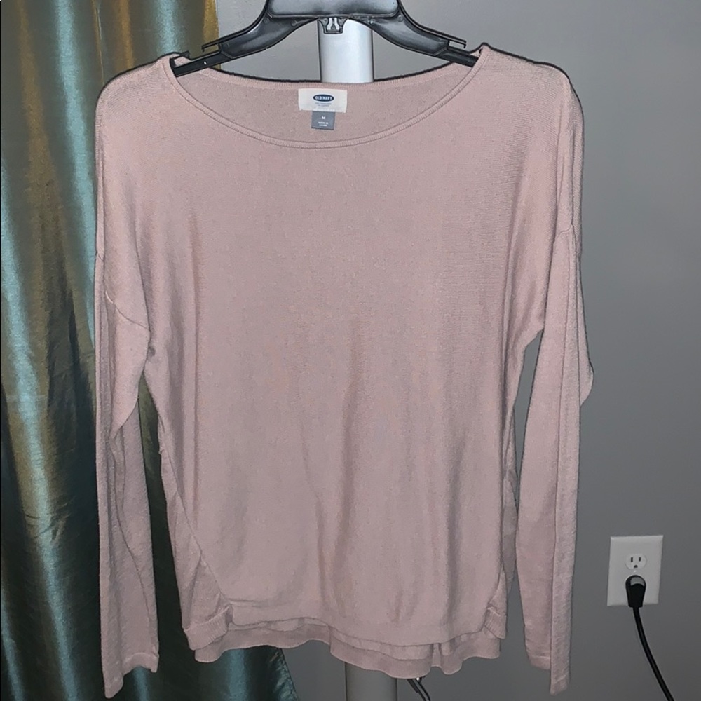 Blush colored sweater
